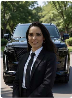 Female chauffeur